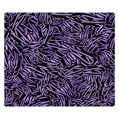 Enigmatic Plum Mosaic Two Sides Premium Plush Fleece Blanket (kids Size) by dflcprintsclothing