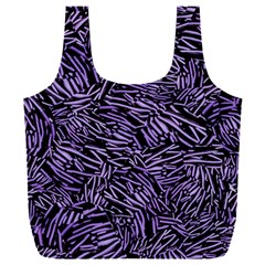 Enigmatic Plum Mosaic Full Print Recycle Bag (xxl) by dflcprintsclothing