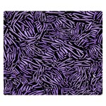 Enigmatic Plum Mosaic Premium Plush Fleece Blanket (Small) 50 x40  Blanket Front