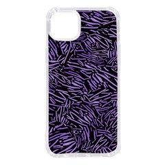 Enigmatic Plum Mosaic Iphone 14 Plus Tpu Uv Print Case by dflcprintsclothing