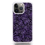 Enigmatic Plum Mosaic iPhone 13 Pro TPU UV Print Case Front