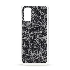 Rebel Life: Typography Black And White Pattern Samsung Galaxy S20 6 2 Inch Tpu Uv Case by dflcprintsclothing