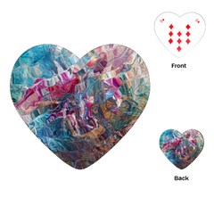 Straight Blend Module I Liquify 19-3 Color Edit Playing Cards Single Design (heart)