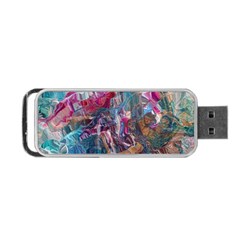 Straight Blend Module I Liquify 19-3 Color Edit Portable Usb Flash (two Sides) by kaleidomarblingart