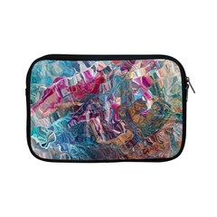 Straight Blend Module I Liquify 19-3 Color Edit Apple Ipad Mini Zipper Cases by kaleidomarblingart