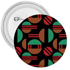 Abstract Geometric Pattern 3  Buttons