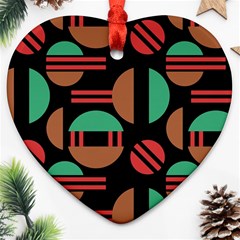 Abstract Geometric Pattern Ornament (heart)