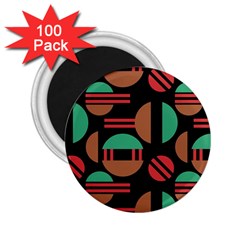 Abstract Geometric Pattern 2 25  Magnets (100 Pack) 