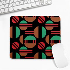 Abstract Geometric Pattern Large Mousepad