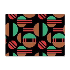 Abstract Geometric Pattern Sticker A4 (10 Pack)