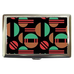 Abstract Geometric Pattern Cigarette Money Case