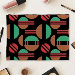 Abstract Geometric Pattern Cosmetic Bag (xl)