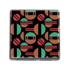 Abstract Geometric Pattern Memory Card Reader (square 5 Slot)