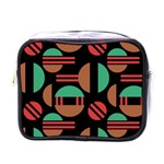 Abstract Geometric Pattern Mini Toiletries Bag (One Side) Front