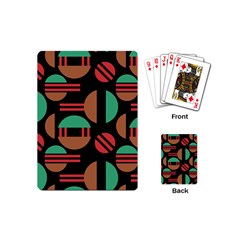 Abstract Geometric Pattern Playing Cards Single Design (mini)