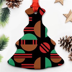 Abstract Geometric Pattern Ornament (christmas Tree) 