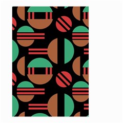 Abstract Geometric Pattern Small Garden Flag (two Sides)