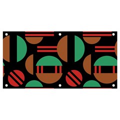 Abstract Geometric Pattern Banner And Sign 4  X 2 