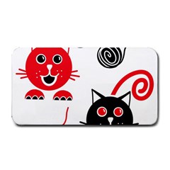 Cat Little Ball Animal Medium Bar Mat