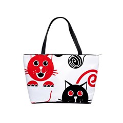 Cat Little Ball Animal Classic Shoulder Handbag