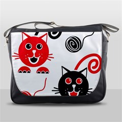 Cat Little Ball Animal Messenger Bag