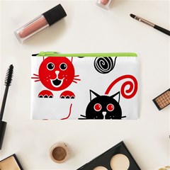 Cat Little Ball Animal Cosmetic Bag (xs)