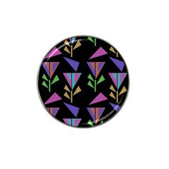 Abstract Pattern Flora Flower Hat Clip Ball Marker (10 Pack)