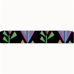 Abstract Pattern Flora Flower Small Bar Mat