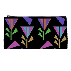 Abstract Pattern Flora Flower Pencil Case