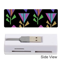 Abstract Pattern Flora Flower Memory Card Reader (stick) by Maspions