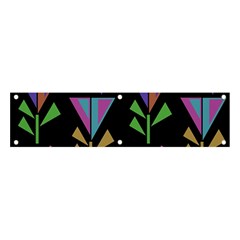 Abstract Pattern Flora Flower Banner And Sign 4  X 1 