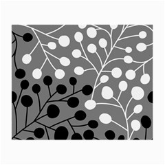 Abstract Nature Black White Small Glasses Cloth (2 Sides) by Maspions