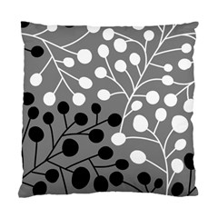 Abstract Nature Black White Standard Cushion Case (two Sides)