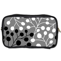 Abstract Nature Black White Toiletries Bag (two Sides)