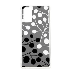 Abstract Nature Black White Samsung Galaxy Note 20 Tpu Uv Case by Maspions