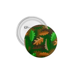 Leaves Foliage Pattern Oak Autumn 1 75  Buttons