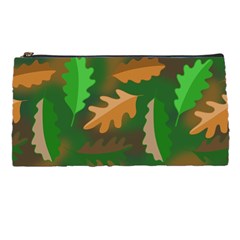 Leaves Foliage Pattern Oak Autumn Pencil Case