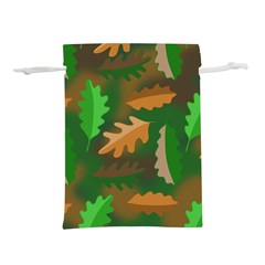 Leaves Foliage Pattern Oak Autumn Lightweight Drawstring Pouch (s)