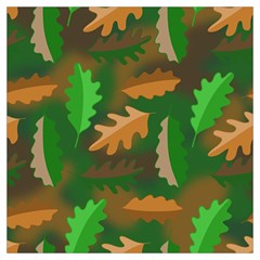 Leaves Foliage Pattern Oak Autumn Lightweight Scarf  by Maspions