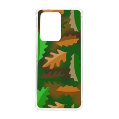 Leaves Foliage Pattern Oak Autumn Samsung Galaxy S20 Ultra 6 9 Inch Tpu Uv Case by Maspions