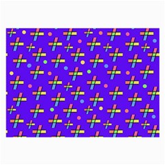 Abstract Background Cross Hashtag Large Glasses Cloth by Maspions