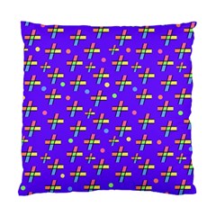 Abstract Background Cross Hashtag Standard Cushion Case (one Side)