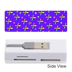 Abstract Background Cross Hashtag Memory Card Reader (stick)