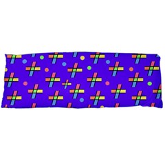 Abstract Background Cross Hashtag Body Pillow Case (dakimakura)