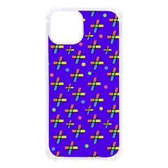 Abstract Background Cross Hashtag Iphone 13 Tpu Uv Print Case by Maspions