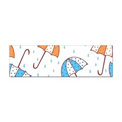 Rain Umbrella Pattern Water Sticker Bumper (10 Pack)