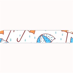 Rain Umbrella Pattern Water Small Bar Mat