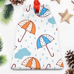 Rain Umbrella Pattern Water Ornament (bell)