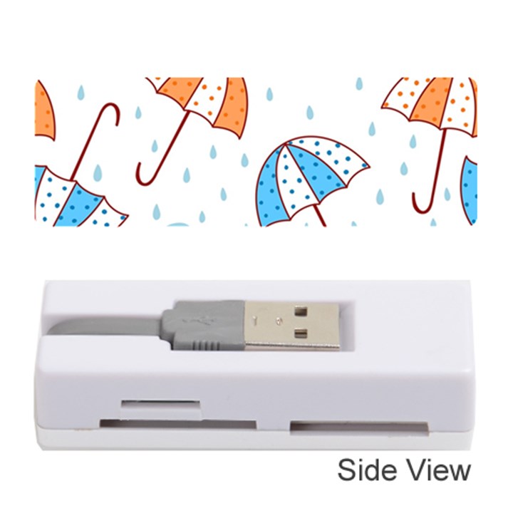 Rain Umbrella Pattern Water Memory Card Reader (Stick)