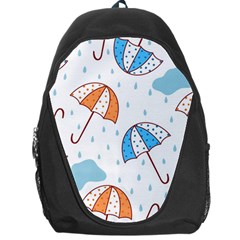 Rain Umbrella Pattern Water Backpack Bag